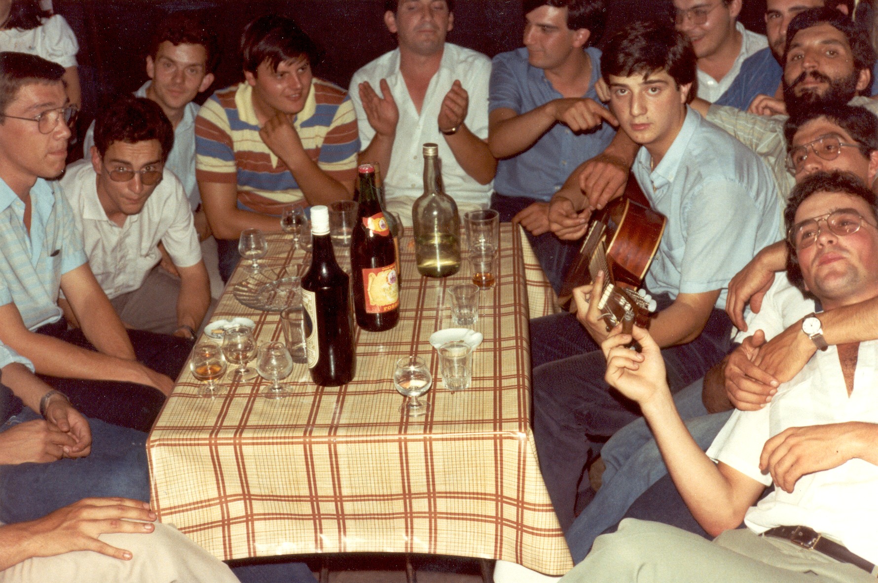 Mozos de Trabao en Quei Paxarn. San Luis 1982